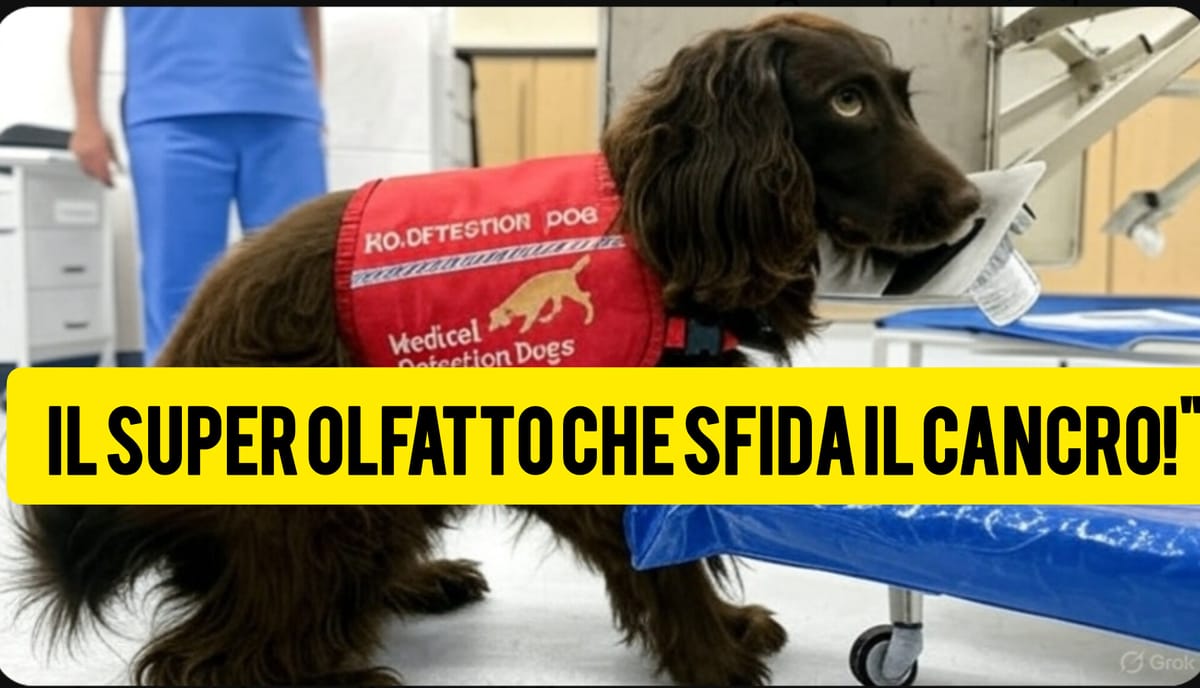 Cani contro il cancro: fiutano il tumore, ma c’è un ma!"
