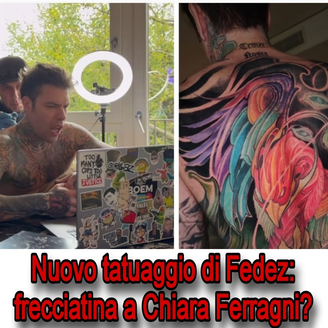 Fedez si tatua ancora: il messaggio che scuote i fan!