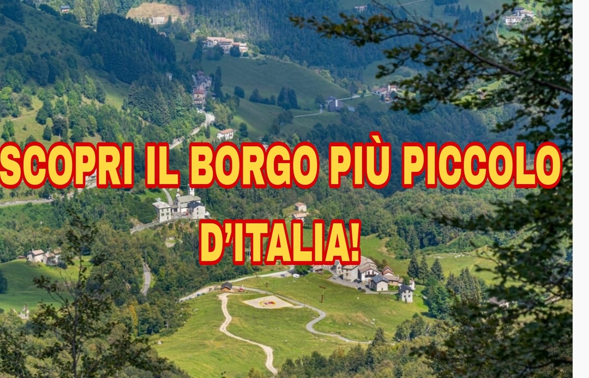 Solo 31 abitanti: il borgo meno popolato d’Italia! #Istat2025 #Borgo