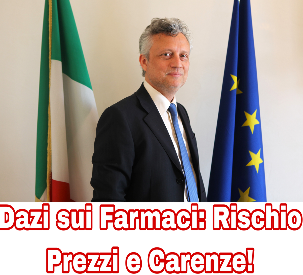 Nisticò: “Dazi USA? Pericolo Prezzi e Accesso ai Farmaci!” #Farmaci #Europa