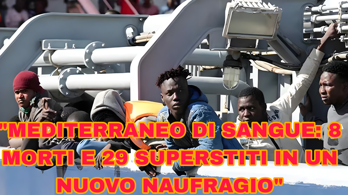 "Naufragio shock davanti alla Tunisia: salvati in extremis 29 migranti"