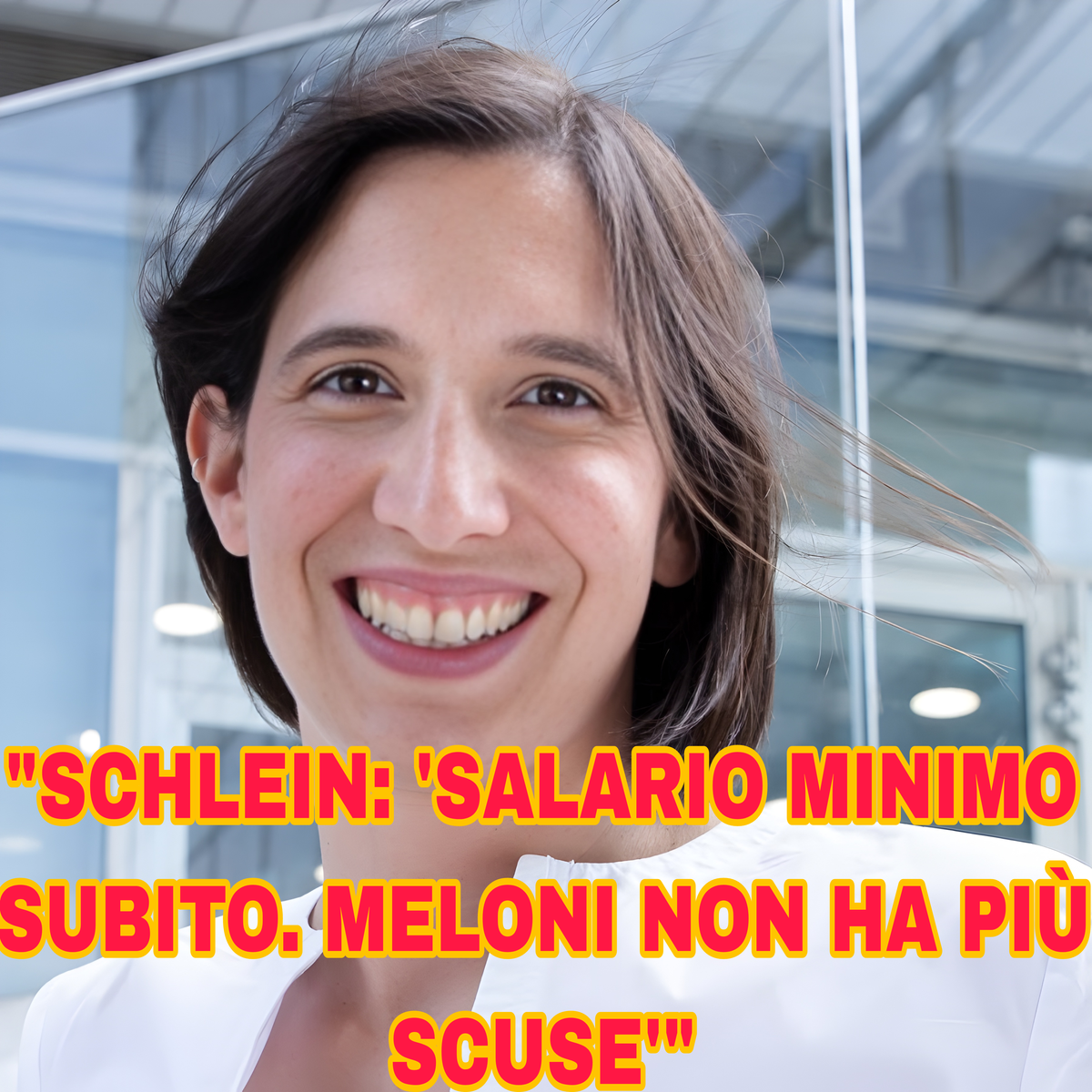 "Istat smentisce il governo: salari giù dell’8%, Schlein incalza Meloni"