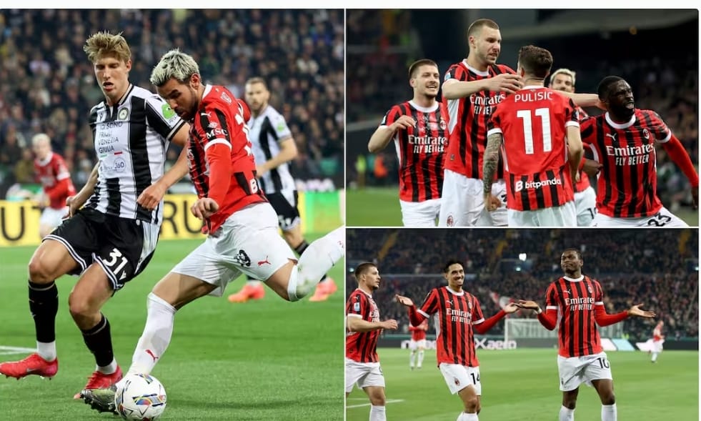 Serie A, 32ª giornata: il Milan travolge l’Udinese 4-0. Domenica il derby Lazio-Roma