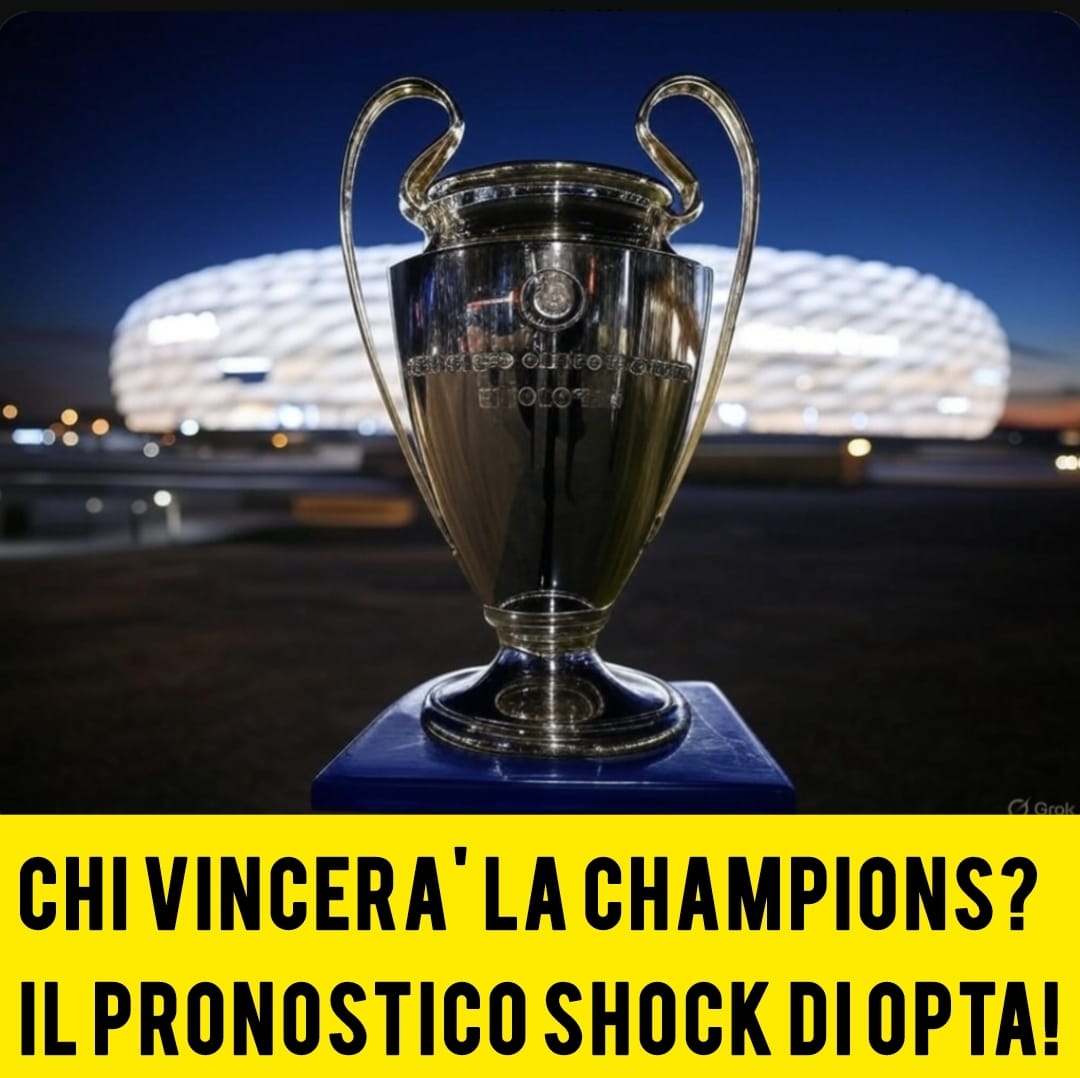 Chi vince la Champions? Il supercomputer Opta ha deciso! #UCL #ChampionsLeague