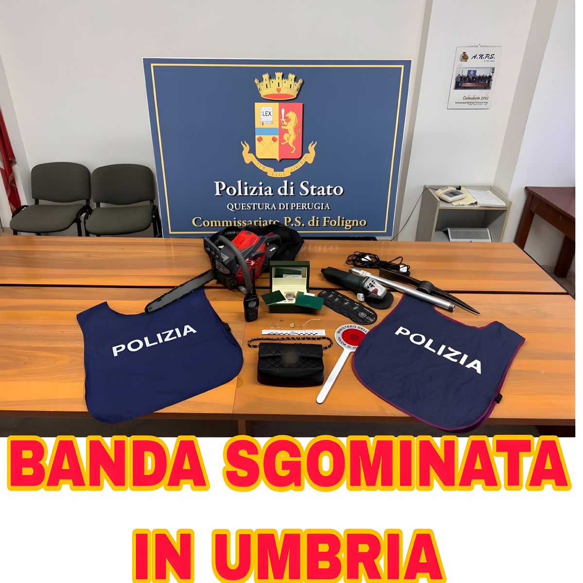 Cinque arresti tra Foligno e Aprilia: smantellata banda di ladri esperti