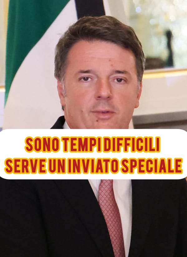 Renzi: “Draghi inviato speciale Ue per trattare con Trump”