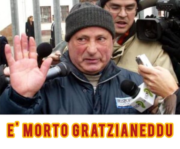 È morto Graziano Mesina, l’ex primula rossa del banditismo sardo