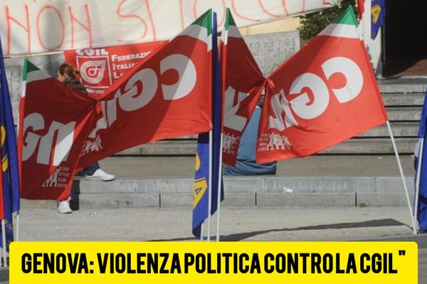 Sindacalista CGIL aggredito a Genova: insulti e botte, è allarme intolleranza"