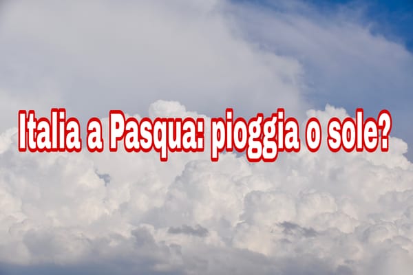 Italia divisa a Pasqua: pioggia o sole per te? #Pasqua2025 #Meteo