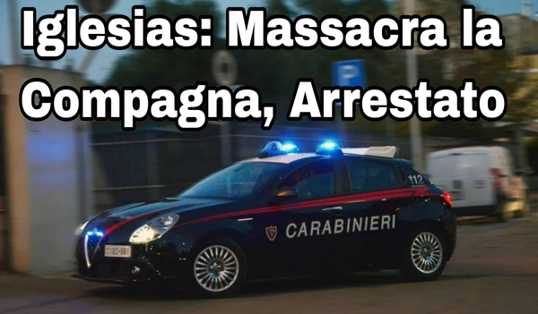 Iglesias: Massacra la Compagna e la Getta dalle Scale!  #Iglesias #Cronaca
