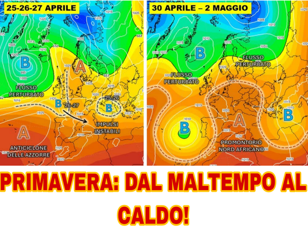 Meteo: Dalla Pioggia al Sole, Cambiamenti in Vista! #Primavera2025 #News