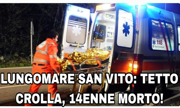 Mazara Sconvolta: Ragazzino Morto, Amico Gravissimo! #SanVito #Tragedia