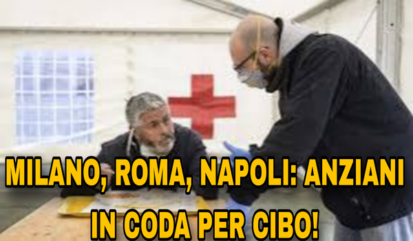 Milano, Roma, Napoli: Anziani in Difficoltà, Eurostat Conferma! #PovertàItalia #Caritas