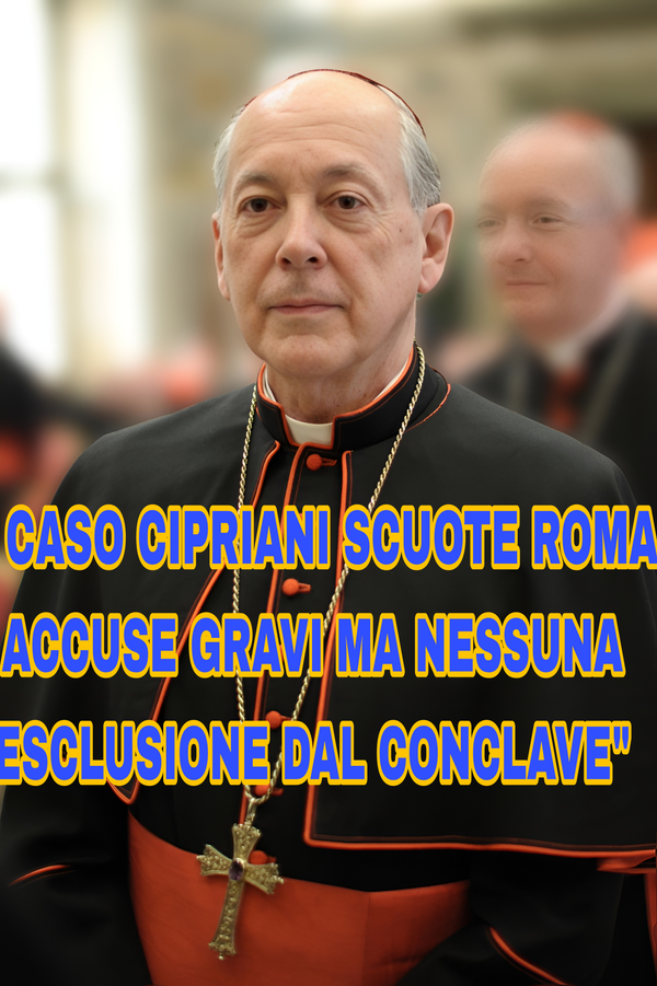 "Scandalo Cipriani: partecipa al Conclave nonostante le sanzioni di Papa Francesco"
