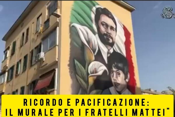 Meloni sul rogo di Primavalle: ‘Nulla si costruisce sull’odio’, La Russa inaugura il murale dei Mattei"