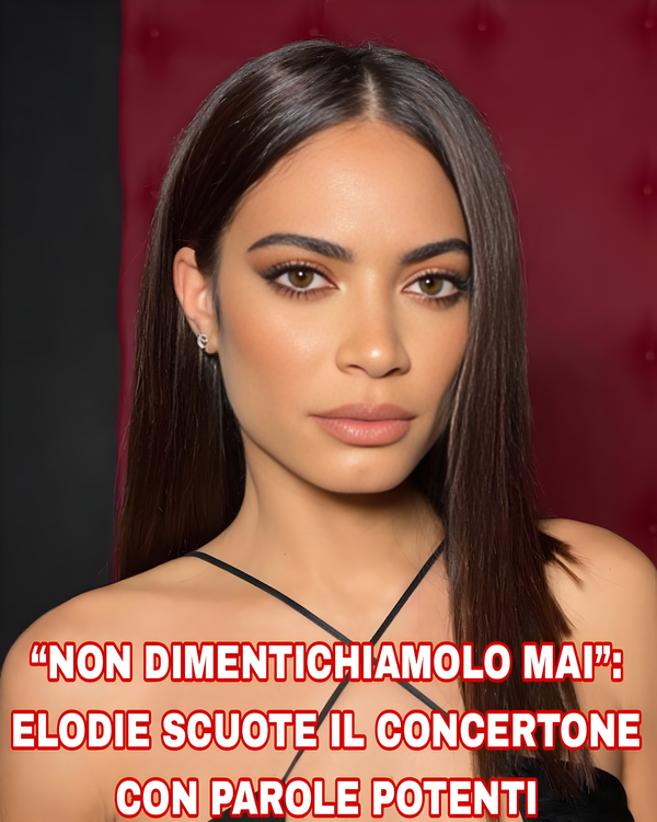 Elodie infiamma il Concertone del Primo Maggio con un messaggio forte: “I diritti sono di tutti o sono privilegi”