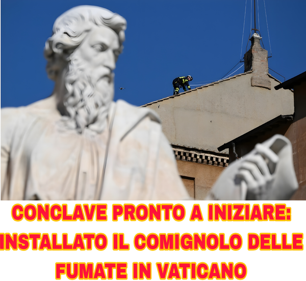 Fumate in arrivo: montato il comignolo sulla Cappella Sistina