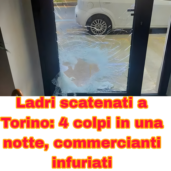 Torino, raffica di furti nella notte: svaligiati 4 negozi in zona Gran Madre