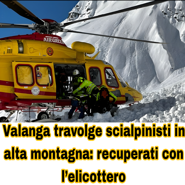 Dramma sul monte Cabianca: scialpinisti travolti da una valanga