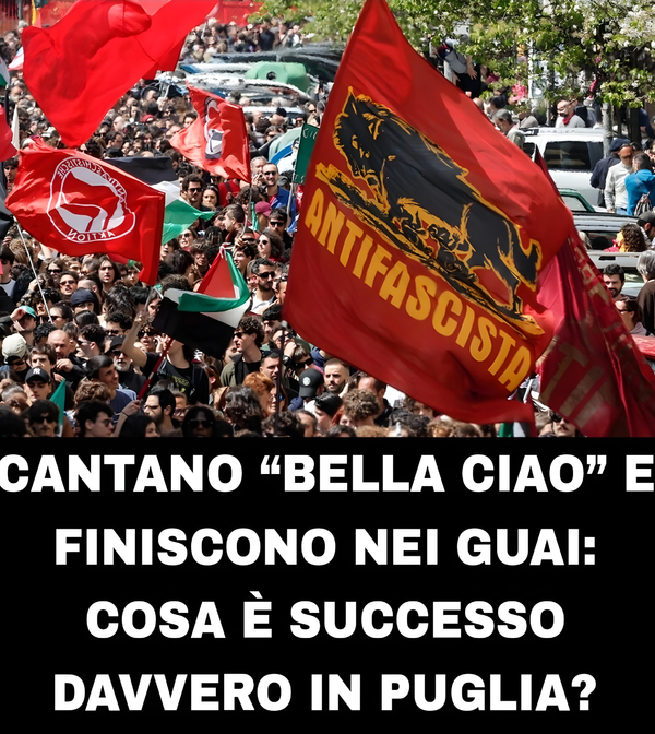 Identificati per aver cantato “Bella ciao” il 25 aprile: esplode il caso politico nel Tarantino