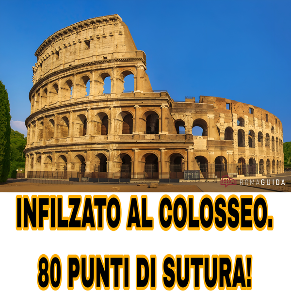 Roma, turista tenta di scavalcare il Colosseo e finisce infilzato: 80 punti di sutura