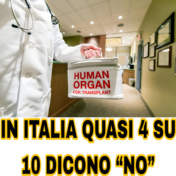 Donare gli organi può salvare fino a 7 vite, ma quasi il 40% degli italiani continua a opporsi. Le motivazioni?