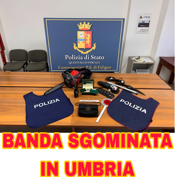 Cinque arresti tra Foligno e Aprilia: smantellata banda di ladri esperti