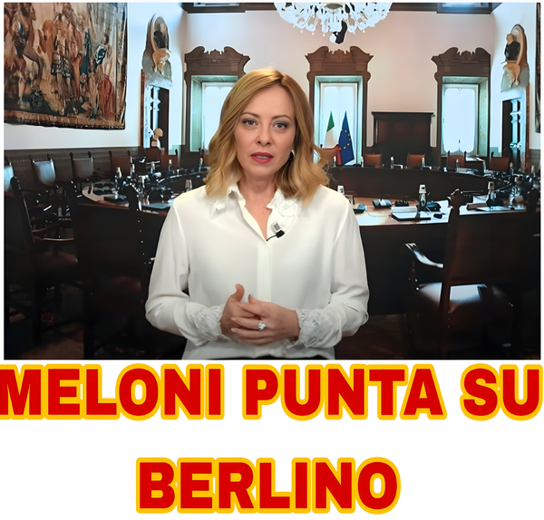 Meloni guarda a Berlino: alleanza con Merz per sfidare l’asse franco-tedesco
