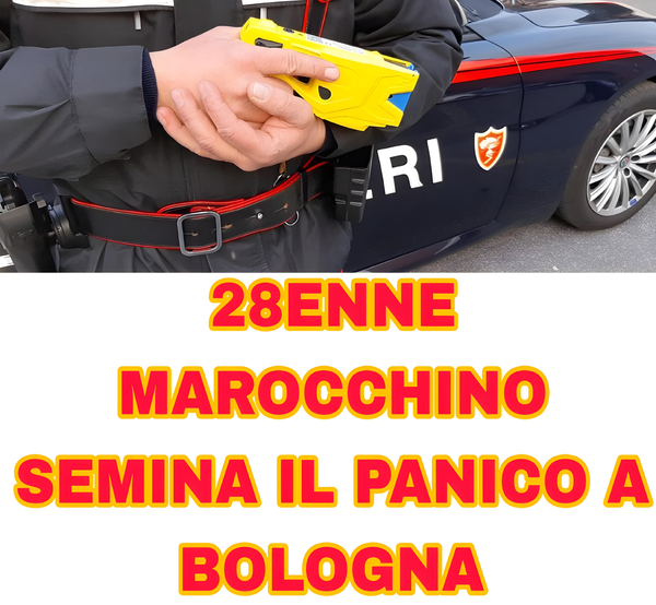 Caos a Bologna: accoltella passanti, il Pd contesta l’uso del taser