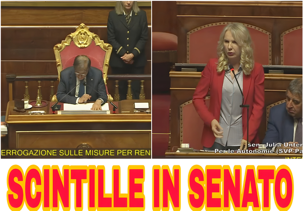 La Russa ironizza in Senato, scoppia la polemica con Unterberger