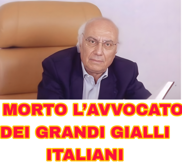 Addio a Nino Marazzita, avvocato dei più grandi misteri d’Italia